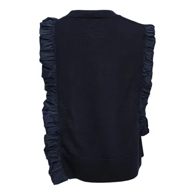 Enföld Asymmetrical Mini Vest In Black