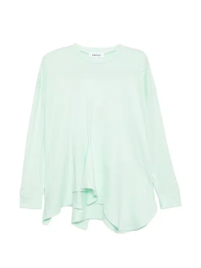 Enföld Asymmetry T-shirt In Green
