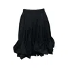 Enföld Roll-up Draped Shorts In Black