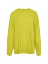 Enföld Box Wide Pullover In Green