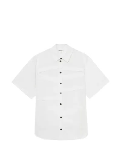 Enföld Buttone Shirt In White