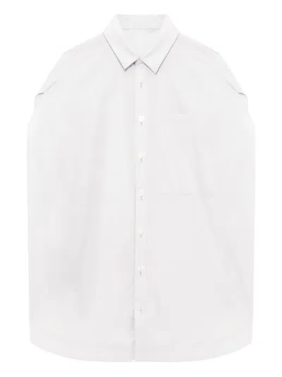Enföld Chest-pocket Shirt In White