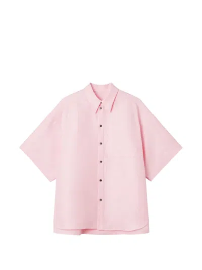 Enföld Chest-pocket Oversized Short-sleeved Shirt In Multi