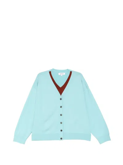 Enföld Classic Layered Sweater In Blue