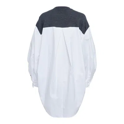 Enföld Combi Long Shirt In White