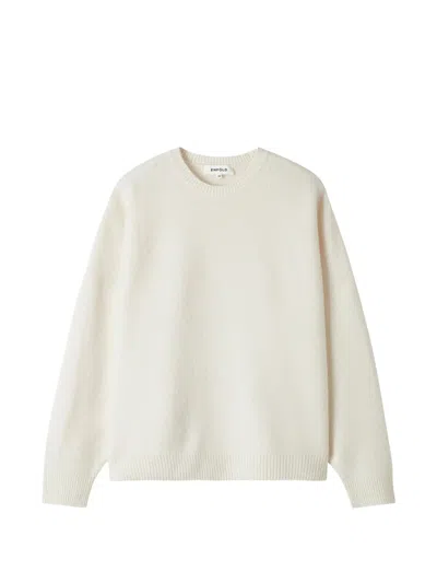 Enföld Crew-neck Drop-shoulder Sweater In Multi