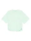 Enföld Curved Slit T-shirt In Green