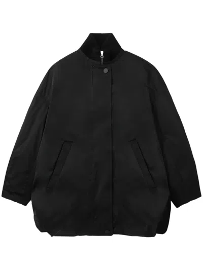 Enföld Drop-shoulder Jacket In 黑色