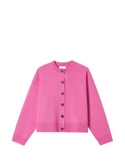 Enföld Drop-shoulder Cardigan In Multi