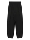 Enföld Elastic-cuffed Trousers In Black