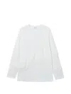 Enföld Gathered Panel Top In White