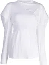Enföld Knitted-layer Cotton Jersey In White