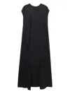 Enföld Pinstripe Midi Dress In Blue
