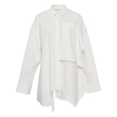 Enföld Plate Shirt In White
