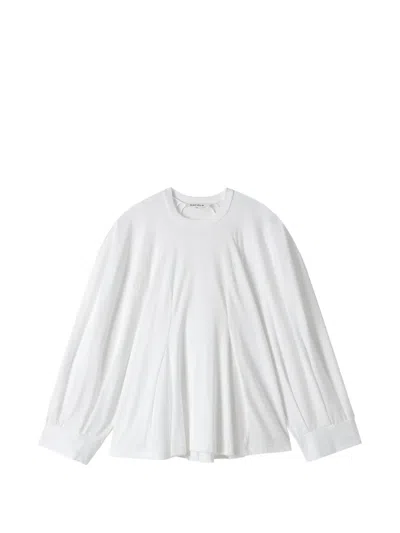 Enföld Pleated Long-sleeved T-shirt In Multi