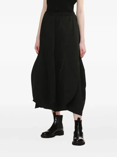 Enföld Pleated-panel Skirt In Black
