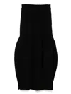 Enföld Relax Elastic Wide Trousers In Black
