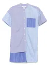 Enföld Striped Playsuit In Blue