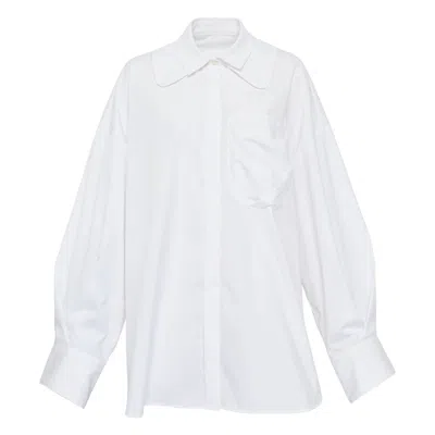 Enföld Tulip Shirt In White