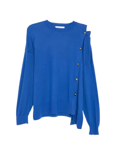 Enföld Two-way Cardigan In Blue
