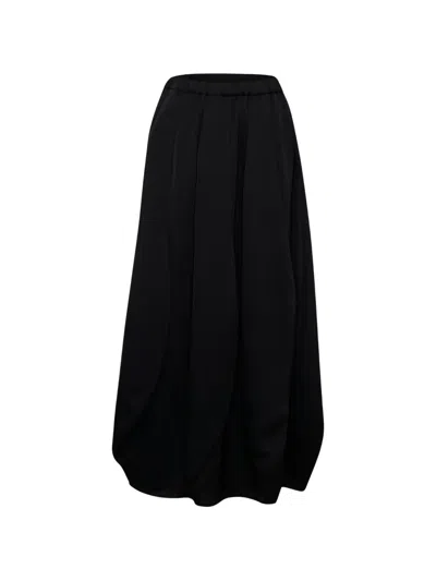 Enföld Umbrella Maxi Skirt In Black