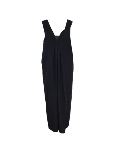 Enföld V-neck Jumpsuit In Blue