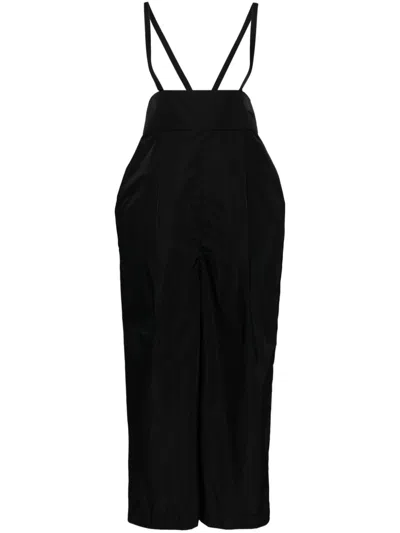 Enföld Wide Strap Jumpsuits In Black