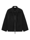 Enföld Zip-front Collared Jacket In Black