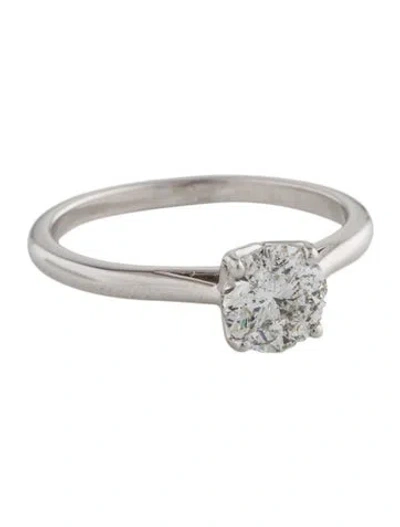 Pre-owned Engagement Ring 1.00ct Diamond  In Multi