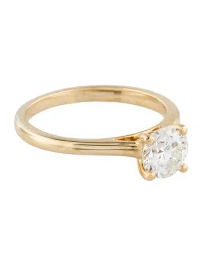 Pre-owned Engagement Ring 1.00ct Lab-grown Diamond  In Multi