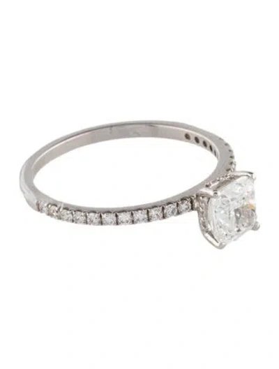 Pre-owned Engagement Ring 1.00ct Lab-grown Diamond  In Multi