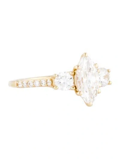 Pre-owned Engagement Ring 1.00ct Lab-grown Diamond  In Multi