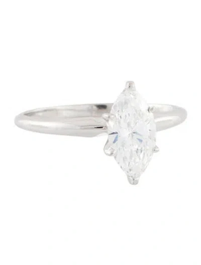 Pre-owned Engagement Ring 1.00ct Lab-grown Diamond Solitaire  In Multi