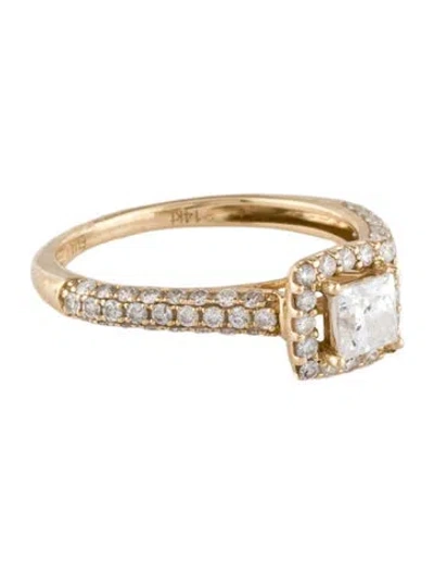 Pre-owned Engagement Ring 1.00ctw Diamond  In Multi