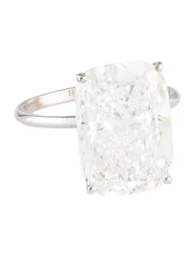 Pre-owned Engagement Ring 10.31ct Lab-grown Diamond  In Multi