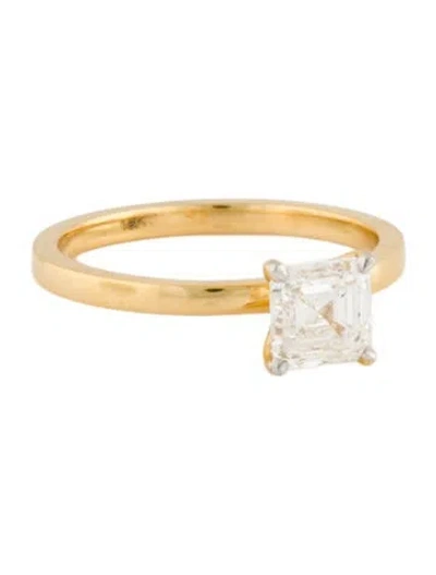 Pre-owned Engagement Ring 1.03ct Diamond  In Multi