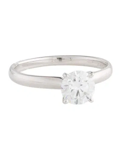 Pre-owned Engagement Ring 1.03ct Diamond  In Multi