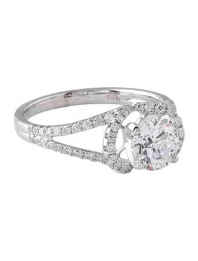 Pre-owned Engagement Ring 1.03ct Lab-grown Diamond  In Multi