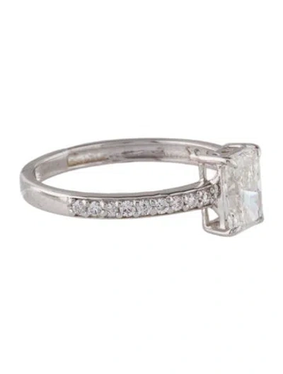 Pre-owned Engagement Ring 1.03ctw Lab-grown Diamond  In Multi