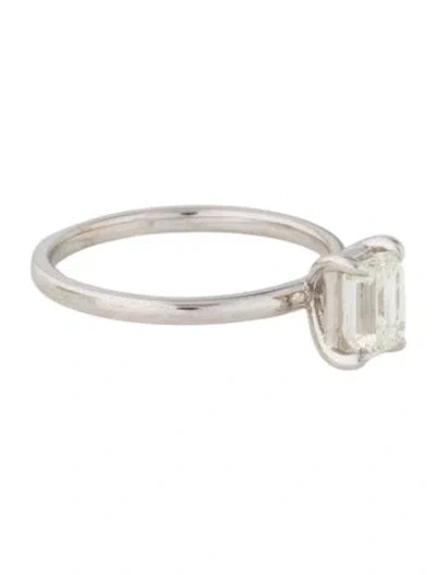 Pre-owned Engagement Ring 1.04ct Diamond  In Multi