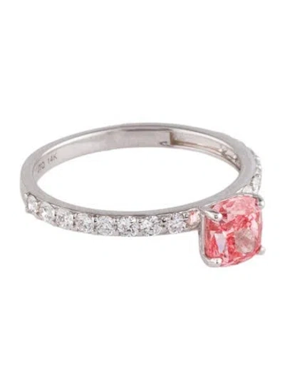 Pre-owned Engagement Ring 1.04ct Lab-grown Diamond  In Multi