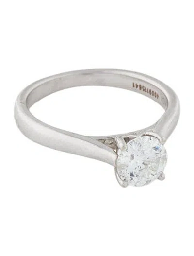 Pre-owned Engagement Ring 1.04ctw Diamond  In Multi
