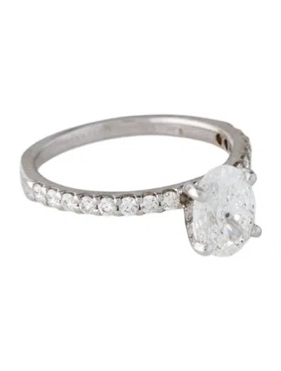 Pre-owned Engagement Ring 1.05ct Diamond  In Multi