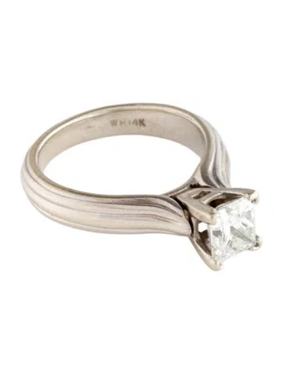 Pre-owned Engagement Ring 1.09ctw Diamond  In Multi