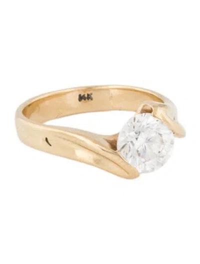 Pre-owned Engagement Ring 1.13ct Diamond  In Multi