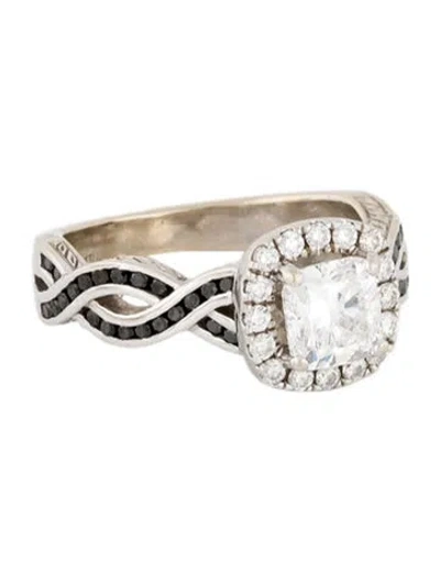 Pre-owned Engagement Ring 1.14ct Lab-grown Diamond  In Multi