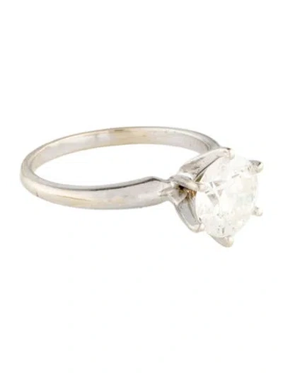 Pre-owned Engagement Ring 1.17ct Diamond  In Multi
