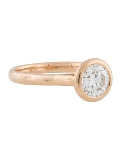 Pre-owned Engagement Ring 1.17ct Diamond  In Multi