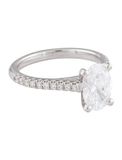 Pre-owned Engagement Ring 1.17ct Lab-grown Diamond  In Multi