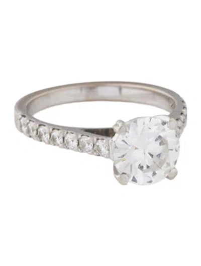 Pre-owned Engagement Ring 1.17ctw Diamond  In Multi